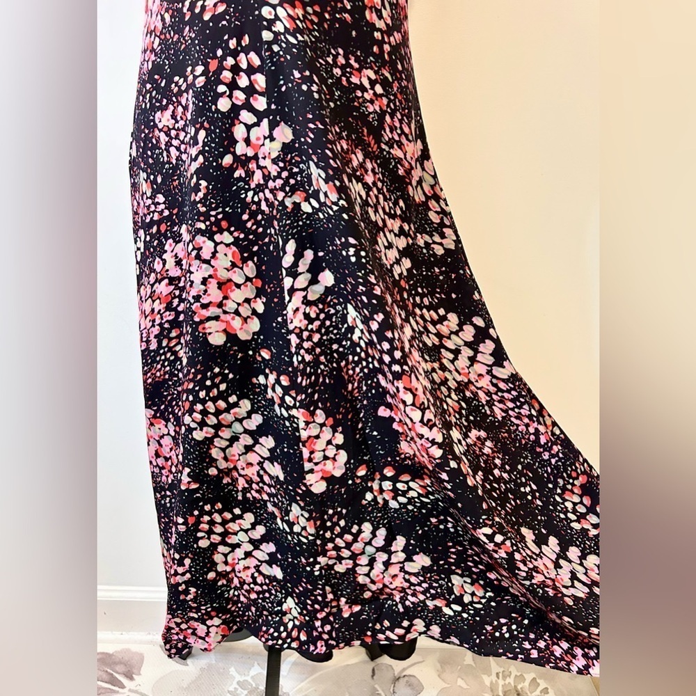 Reiss Amira Animal Print Fitted Midi Dress Size US 10/UK 14 - Picture 8 of 16